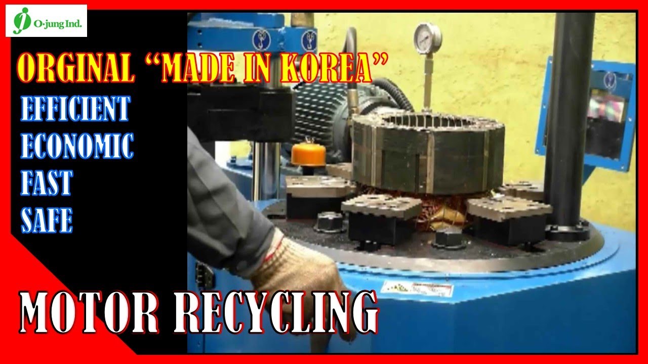 Electric Motor Recycling Machine MW 808II WhatsApp/WeChat/Viber/Line