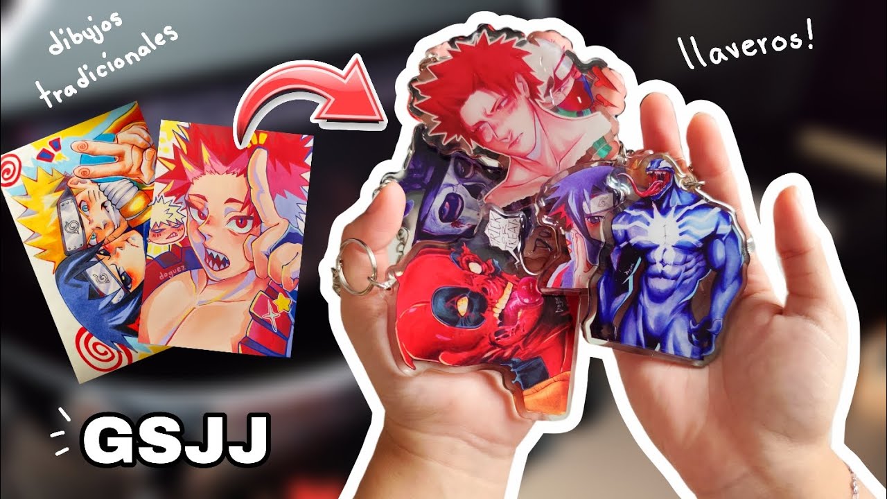 cómo hacer merch con tus dibujos tradicionales! ｡⁠*ﾟft. GSJJ *⁠.⁠✧ doguez 