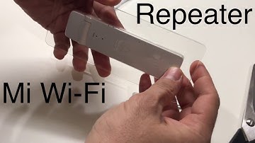 Xiaomi Mi Wi-Fi v2 repeater unboxing & first setup (english-greek CC)