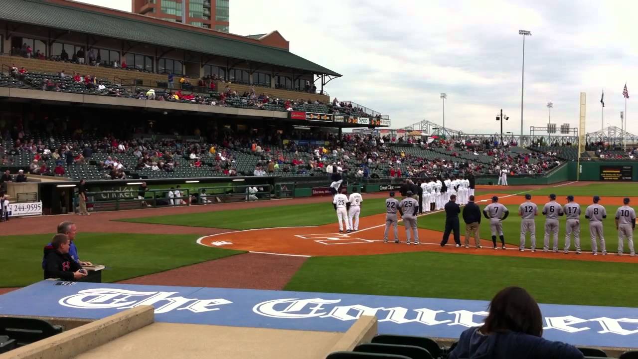 Louisville Bats starting lineup 41312 YouTube