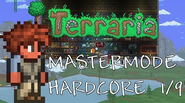 Terraria Master Hardcore Casual Playthrough - No Commentary [1/9] [4K]