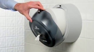 SofPull® Bath Tissue Dispenser - Loading Instructions
