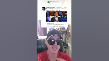 MARK CUBAN SUPPORTS BITCOIN - SAYS ANYONE WHO INVESTS IN GOLD IS DUMB - CRYPTO NEWS BTC SHARKTANK