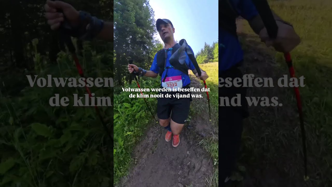 Niet de klim, maar de afdaling is de echte uitdaging ⛰️