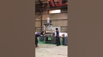 Four-column hydraulic press manufacturing process