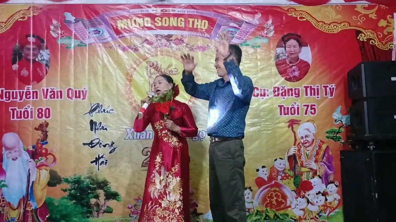  HỒNG  Nhung  :  Trọn  đời  ơn  mẹ  ( mừng  thọ  Cụ  Nguyễn  Quý  & Đặng  Tý)  xuân  Bính  Tý 2026