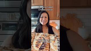 UBE AND CREAM CHEESE DANISH
