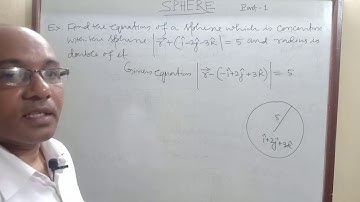3D GEOMETRY PART-21 (SPHERE-PART 1)