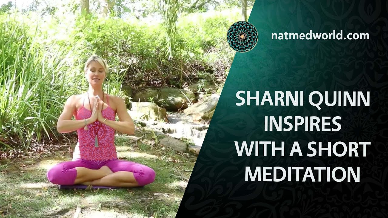 environmental tech Sharni Quinn inspires with a short meditation