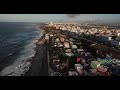 Old San Juan &amp; La Perla &amp; El Morro from the air