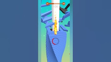 Stack Ball 🏀 game - lvl 287 - gameplay #shorts #gamingwithrabia #stackball #gameplay