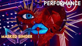 Queen of Hearts sings “La Vie En Rose” by Èdith Piaf | THE MASKED SINGER | SEASON 6