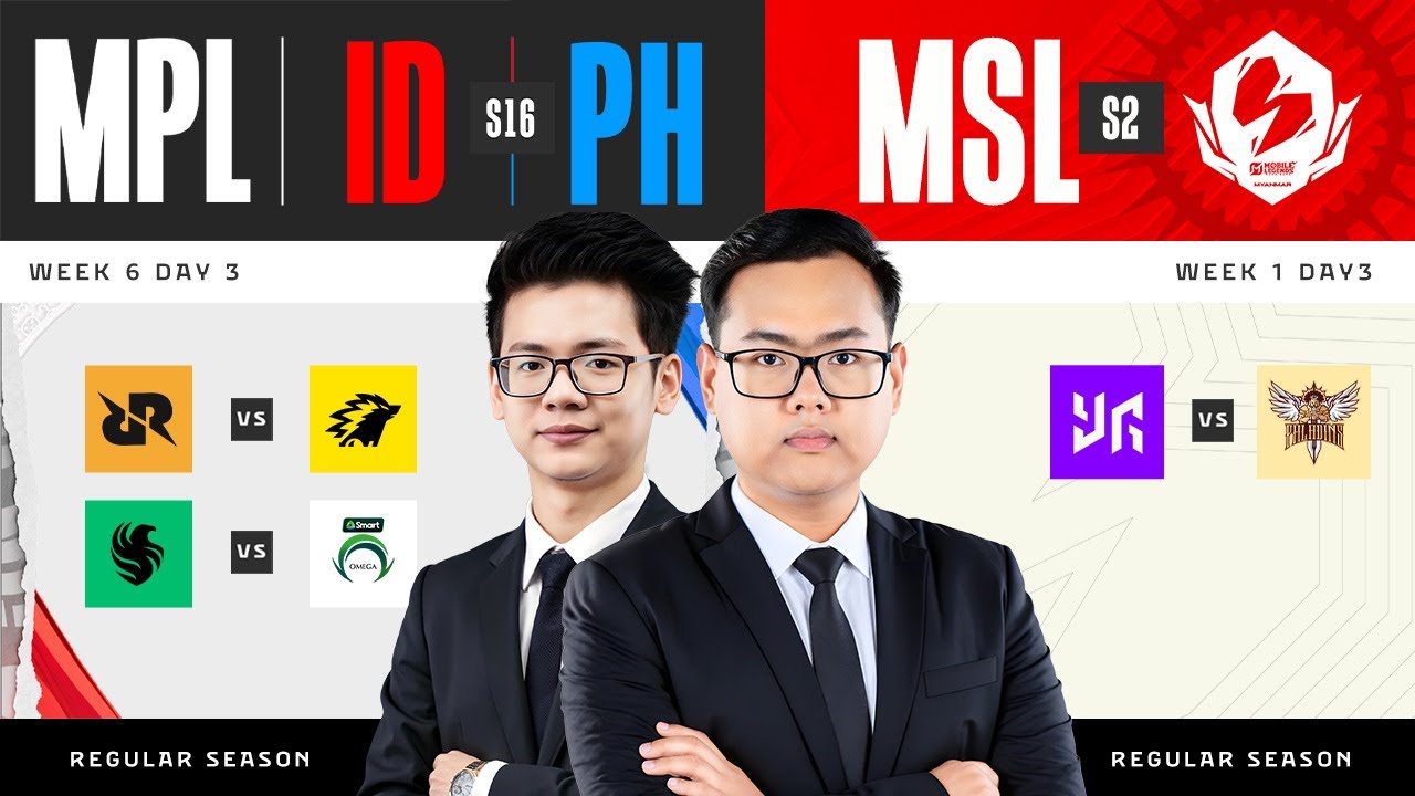 [Official Restream] MSL [S2] {W1D3}🔴MPL ID/PH [S16] {W6D3} 🇲🇲 LIVE🔴(Part5)