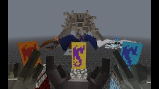 Dragon fights (Minecraft: Epic Fight / Weapons of Miracles + Ice and fire / Dawncraft) Pt1