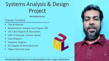 001 - Systems Analysis & Design Project | Welcome Note