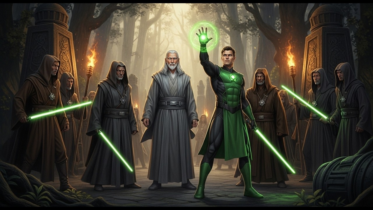 What If Green Lantern Became the First Jedi and Reforged the Star Wars Galaxy?