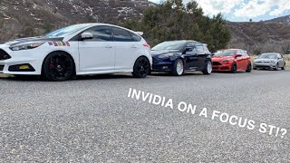 ВЫХЛОП INVIDIA НА 18’ FOCUS ST