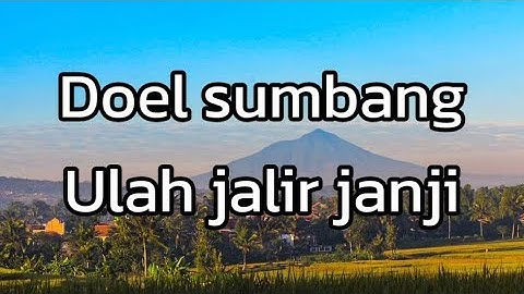 Doel sumbang (ulah jalir janji)