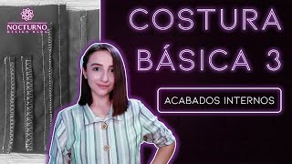 Cómo darle un buen acabado interno a las costuras con máquina familiar | Curso gratis de costura 3