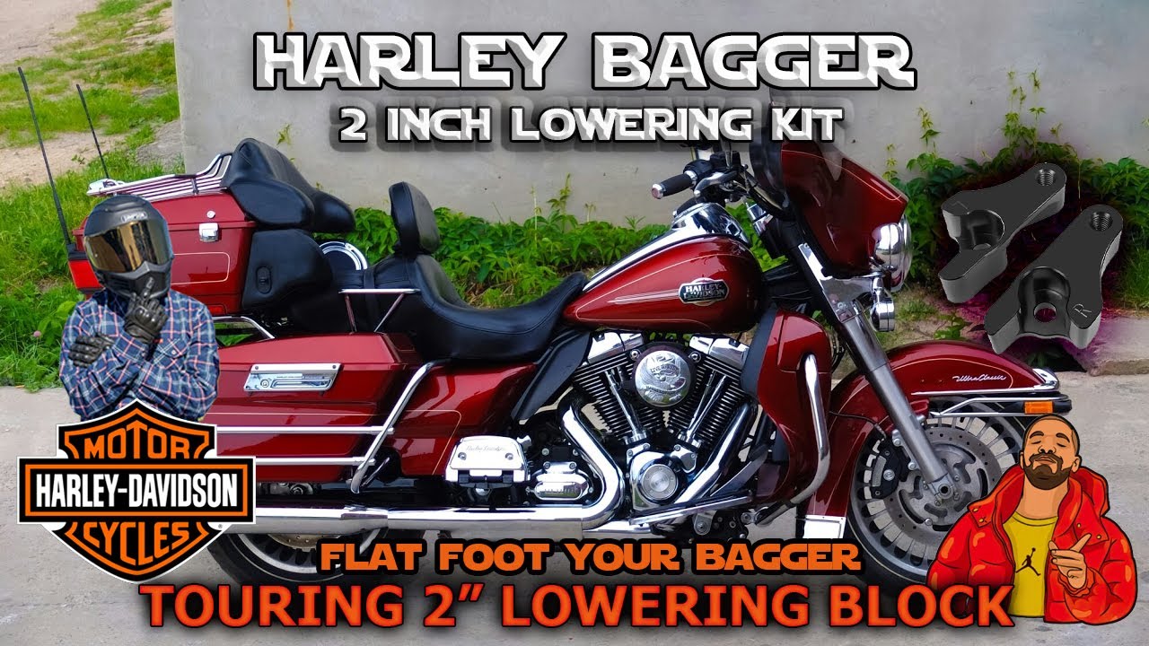 How To Install Harley Touring 2 Inch Lowering Kit YouTube How To Install Harley Touring 2 Inch Lowering Kit YouTube