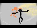 Black vs Orange Stick Fight (by Rakuto and lil mations)