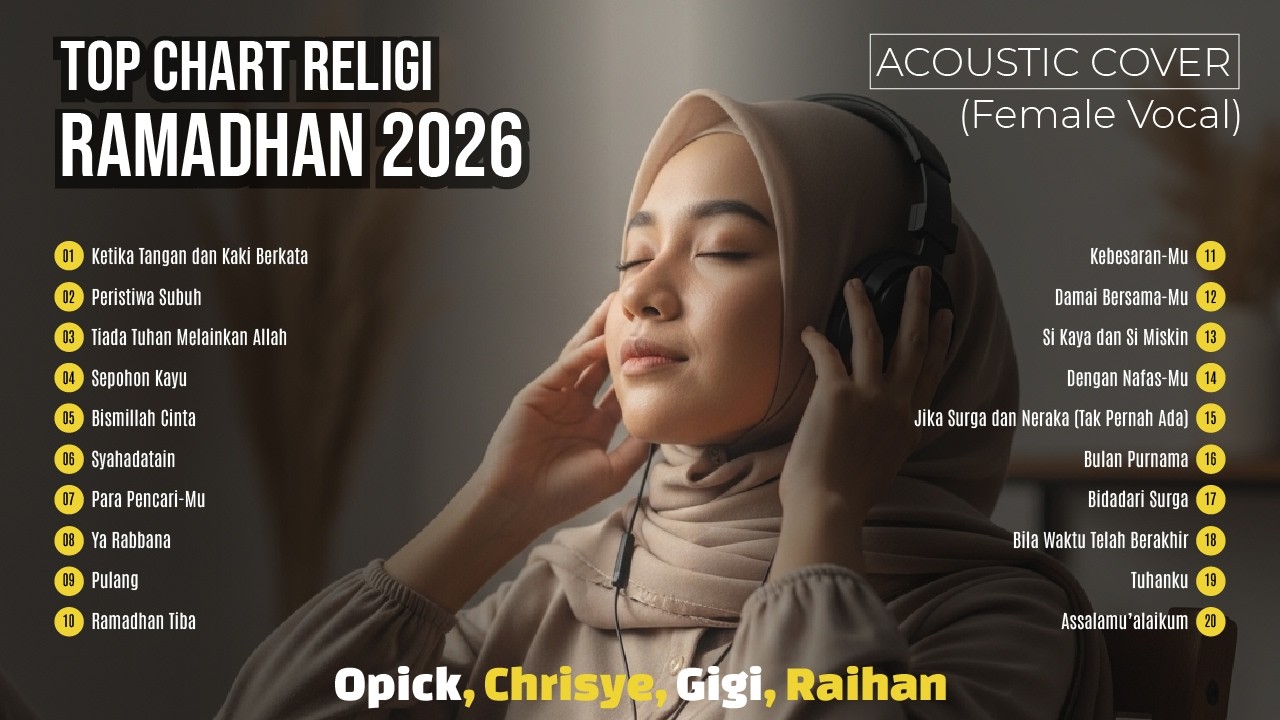 Kompilasi Lagu Religi Cover Terbaik Sepanjang Masa | Opick, Chrisye, Gigi, Raihan