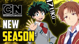 My hero academia season 4 official Confirm 🤩❤ | In Cartoon Network | Release Date Time?