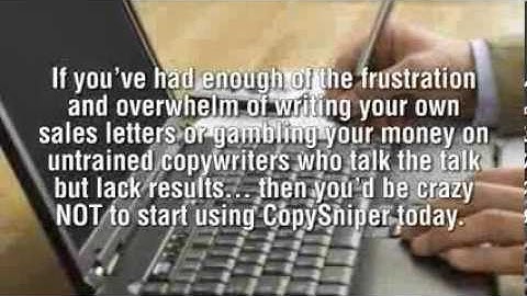 CopySniper - Amazing Push-Button Software