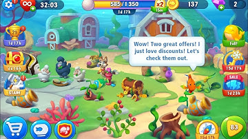 Fishdom ,Level-79 Hard level completed| New Tank ,Beautiful 🐠 Aquarium