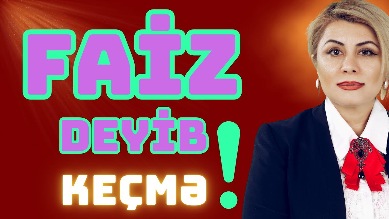 Faiz,Nisbət,Tənasübə Aid Hər Şey.Sirrin cazibəsinə siz də qatılın!