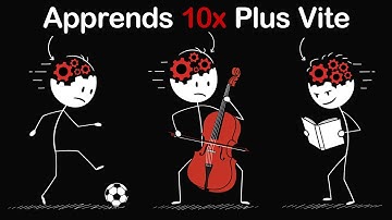 Apprends 10x Plus Vite : La Méthode (Presque) Illégale