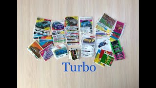 Вкладыши TURBO и др. пополнение моей коллекции (7 часть)