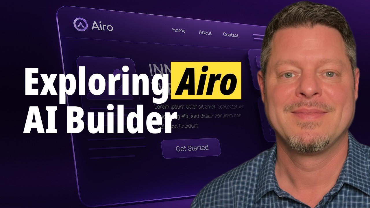 Введение в Airo AI Builder с Клинтом | Создайте полноценный сайт за считанные минуты