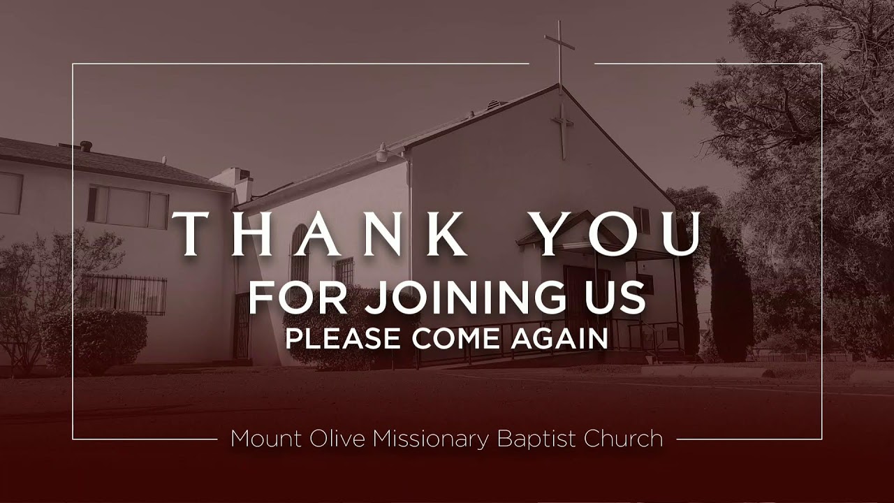 The Olive Morning Worship 3/15/26