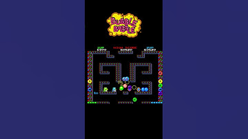 bubble bobble Level 04 – Classic Arcade Gameplay#shorts