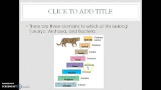 AP Biology Ch 26 Part 1