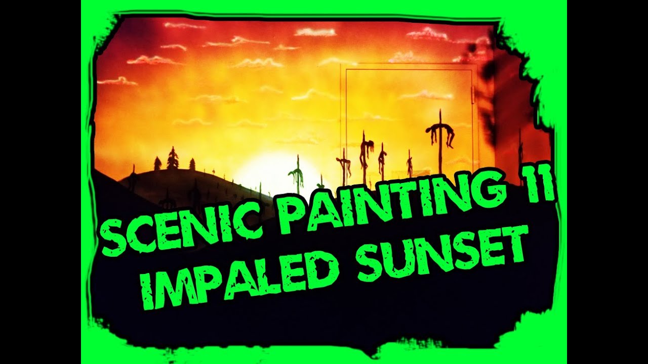 Scenic painting 11 (All materials in Description!)