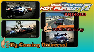 Download Need For Speed Hot Pursuit For Free On Android(100% Working Gameplay proof)