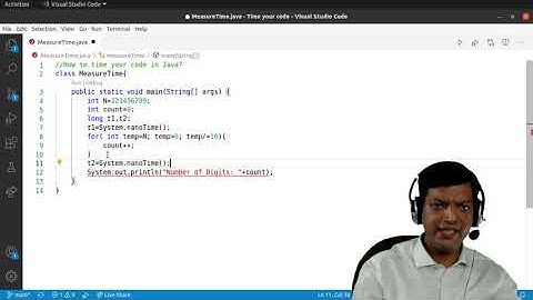 How to time your code in Java?