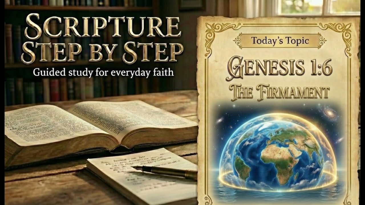 Understanding Genesis: Genesis 1:6 - The Firmament & The Waters Above