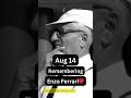Remembering Enzo Ferrari – 37 Years Without the Racing Legend