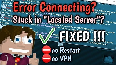 Growtopia Error Connecting? This is How You Fix It