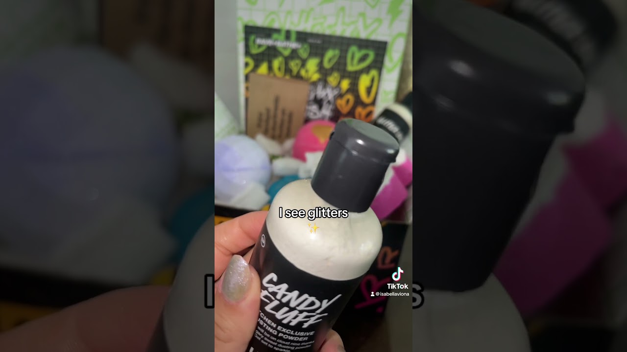 Lush Candy Fluff Dusting Powder - September Kitchen Subscription Box 