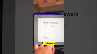 How I organize my school schedule in Notion #shorts screenshot 5