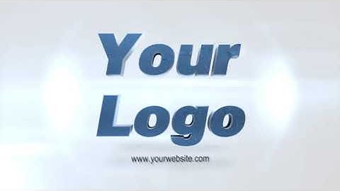 Make Simple Rotating Corporate Logo Video with AE template - MakeWebVideo.com