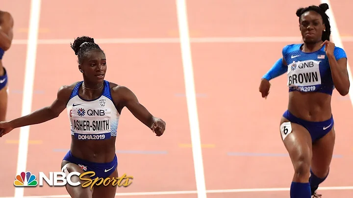 Dina Asher-Smith, Brittany Brown duel for historic...