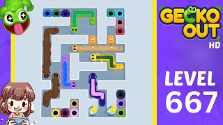 Gecko Out Level 667 Solution Walkthrough