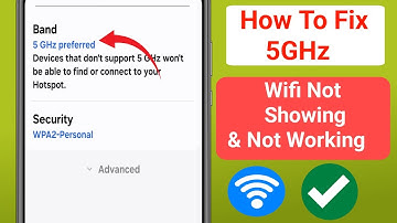 How To Fix 5GHz Wifi Not Showing & Not Working Problem | in Any Android Mobile