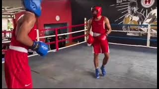 Sparing Boxing Sesi Welem Batuwael tni Ad Vs Mars De Voltabanten pertina tinju boxing tniad