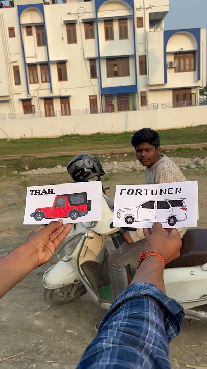 Thar vs Fortuner ￼🔥🔥#thar #fortuner #car #shortvideo #viral